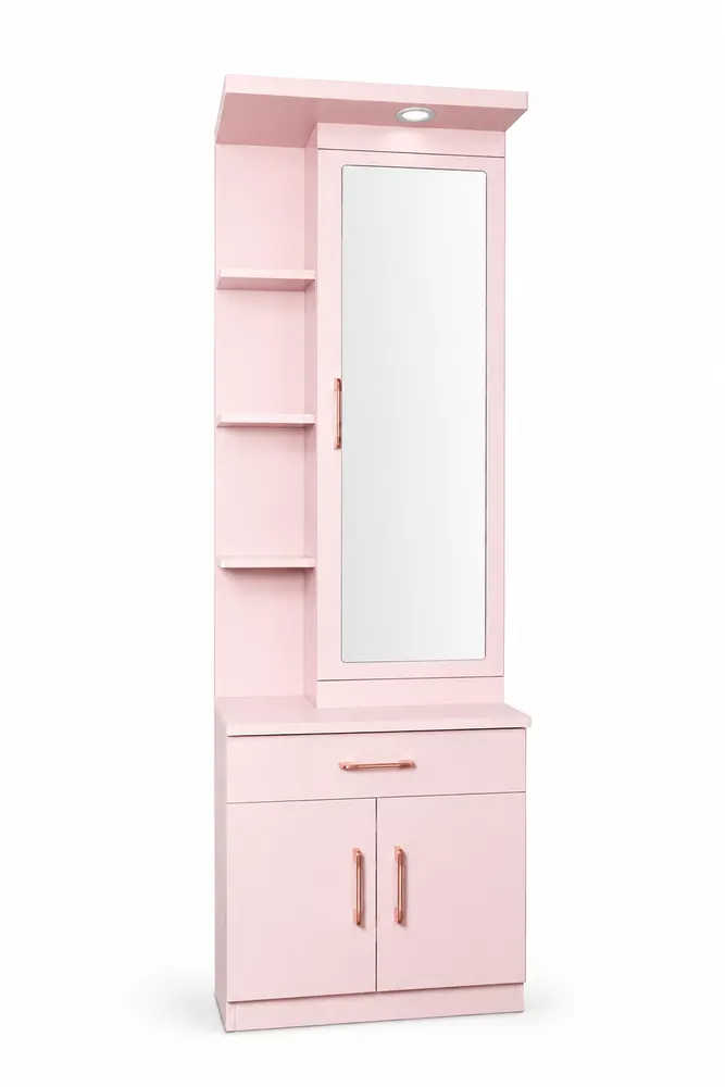 Blush Mirror Dressing Unit — main view