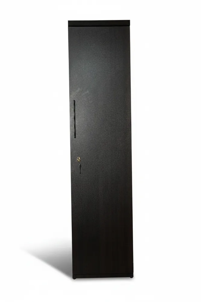 Dark Single-Door Storage Cupboard — main view