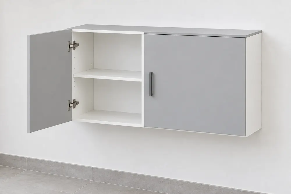 Grey Wall Cabinet — main view