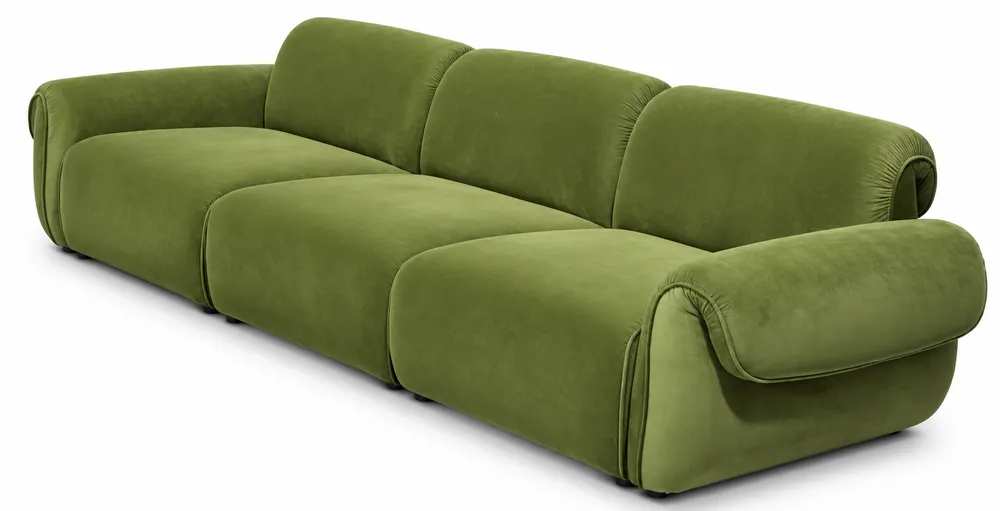 Olive Low-Profile Sofa — main view